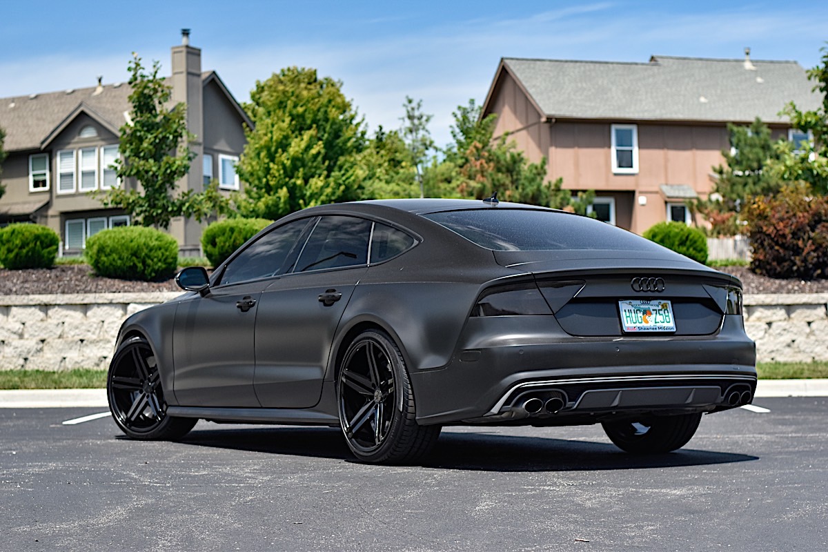 Audi S7 with Verde Wheels V39 Parallax